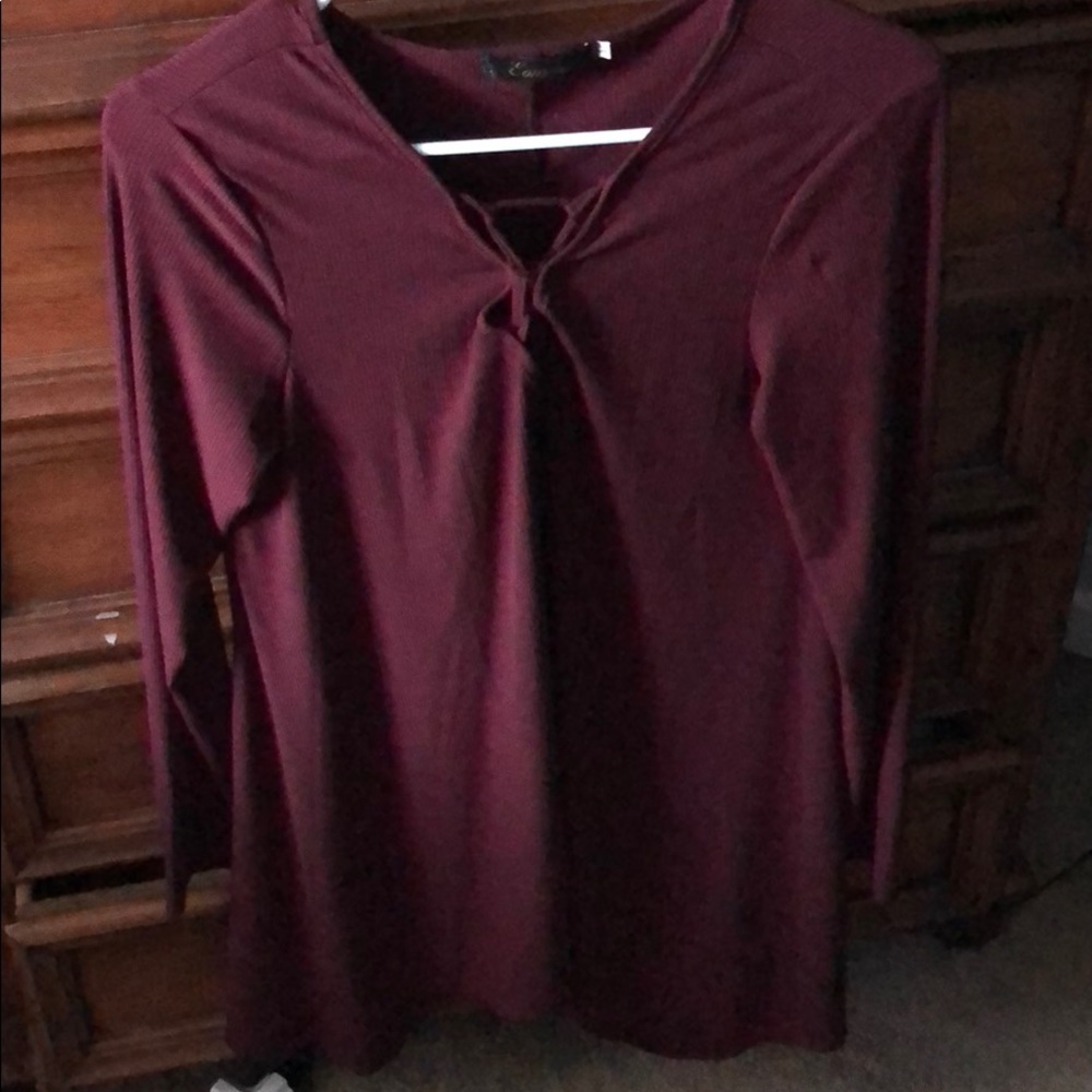 Maroon Tunic
